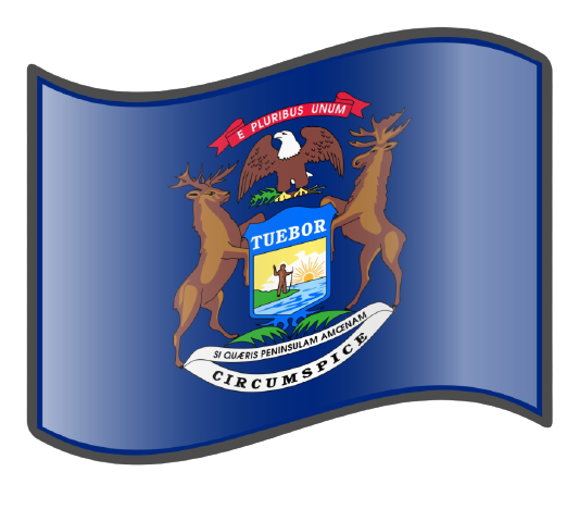 Michigan flag