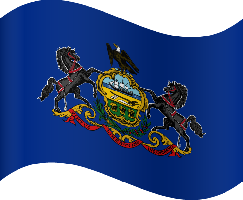 Pennsylvania flag